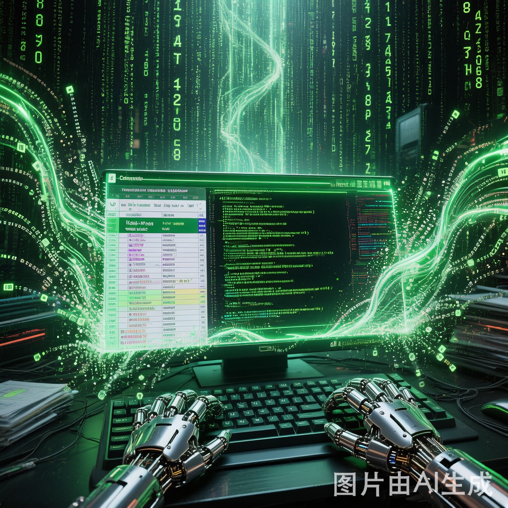 Python自动化赛博朋克风格配图