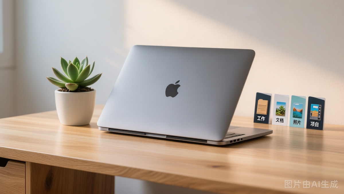整洁的 Mac 桌面